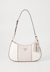 NOELLE TOP ZIP SHOULDER BAG - Rankinė - off white/taupe
