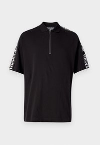 LOGO TAPE - Poloshirt - black