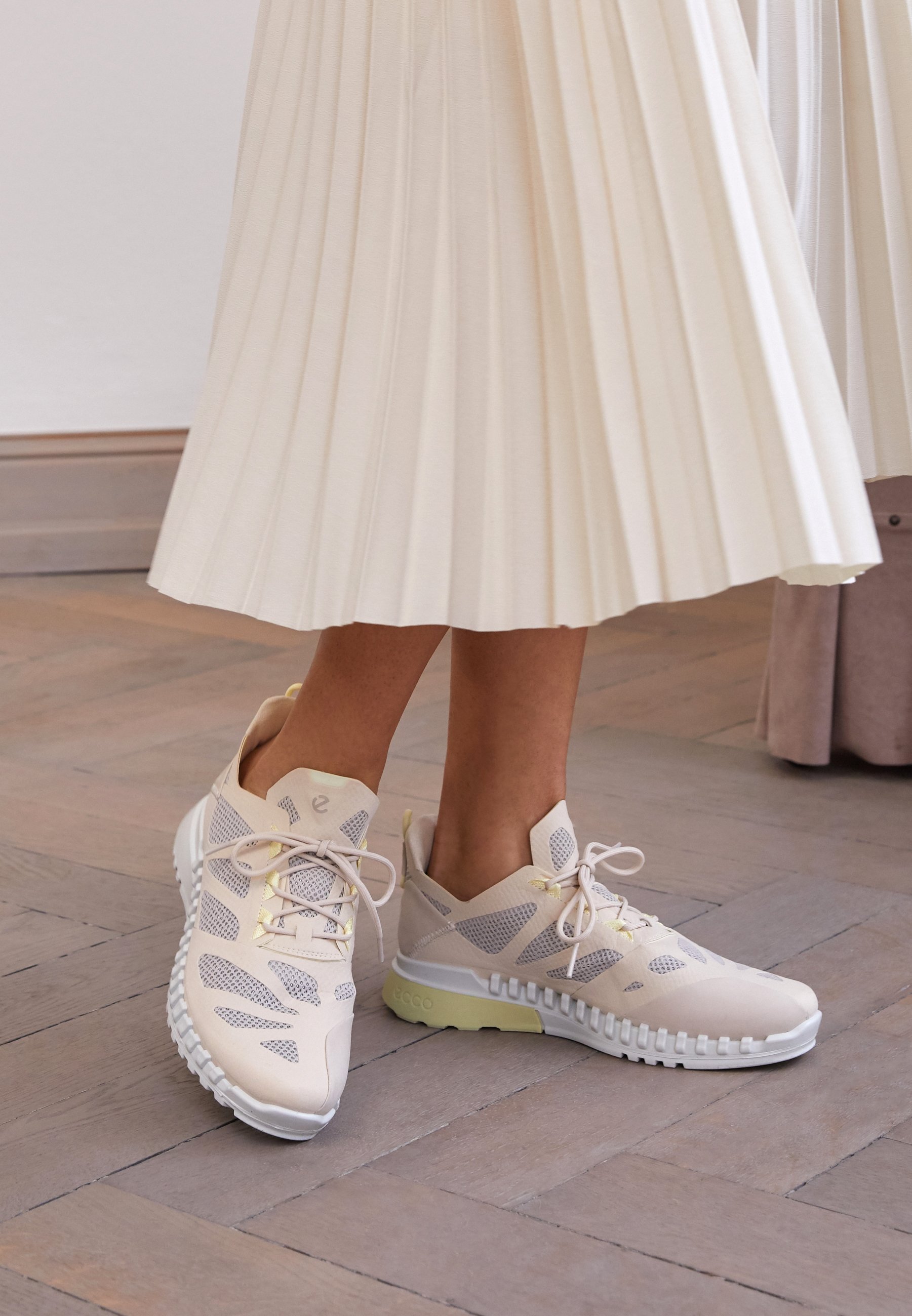 ECCO ZIPFLEX - Sneakers laag - limestone/Nude - Zalando.nl