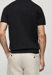 Mango Jednoduché tričko - dark blue