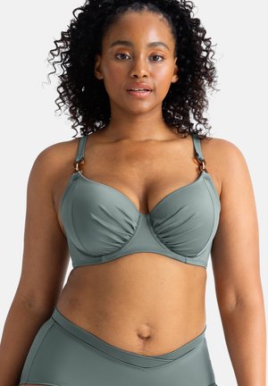 ODA - Top de bikini - green