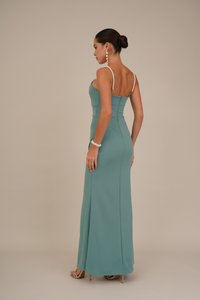 WAL G. SERENA PEARL DRESS - Iltapuku - sage green