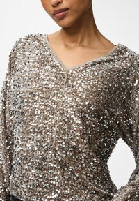 Pieces MIT LANGEN ÄRMELN PCKAM - Camicetta - morel