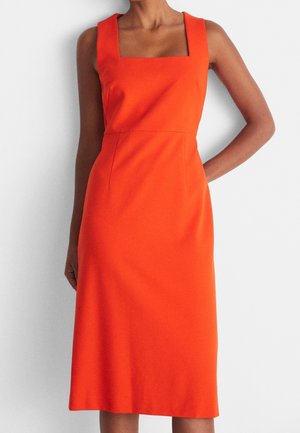Fodralklänning - orange