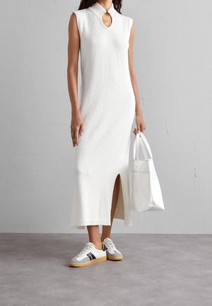 Gebreide jurk - white