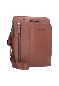 Piquadro SQUARE - Borsa a tracolla - cuoio tabacco