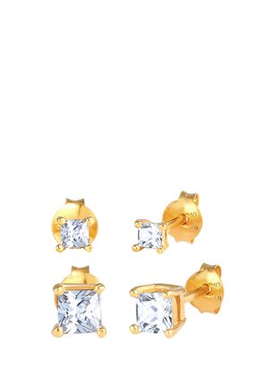 Elli 2 PACK CLASSIC - Earrings - gold-coloured