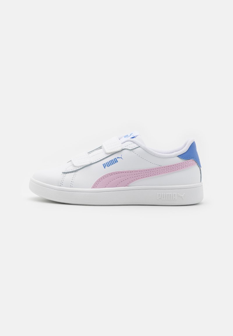 Puma - SMASH 3.0 UNISEX - Trainers - white/grape mist/blue skies, Enlarge