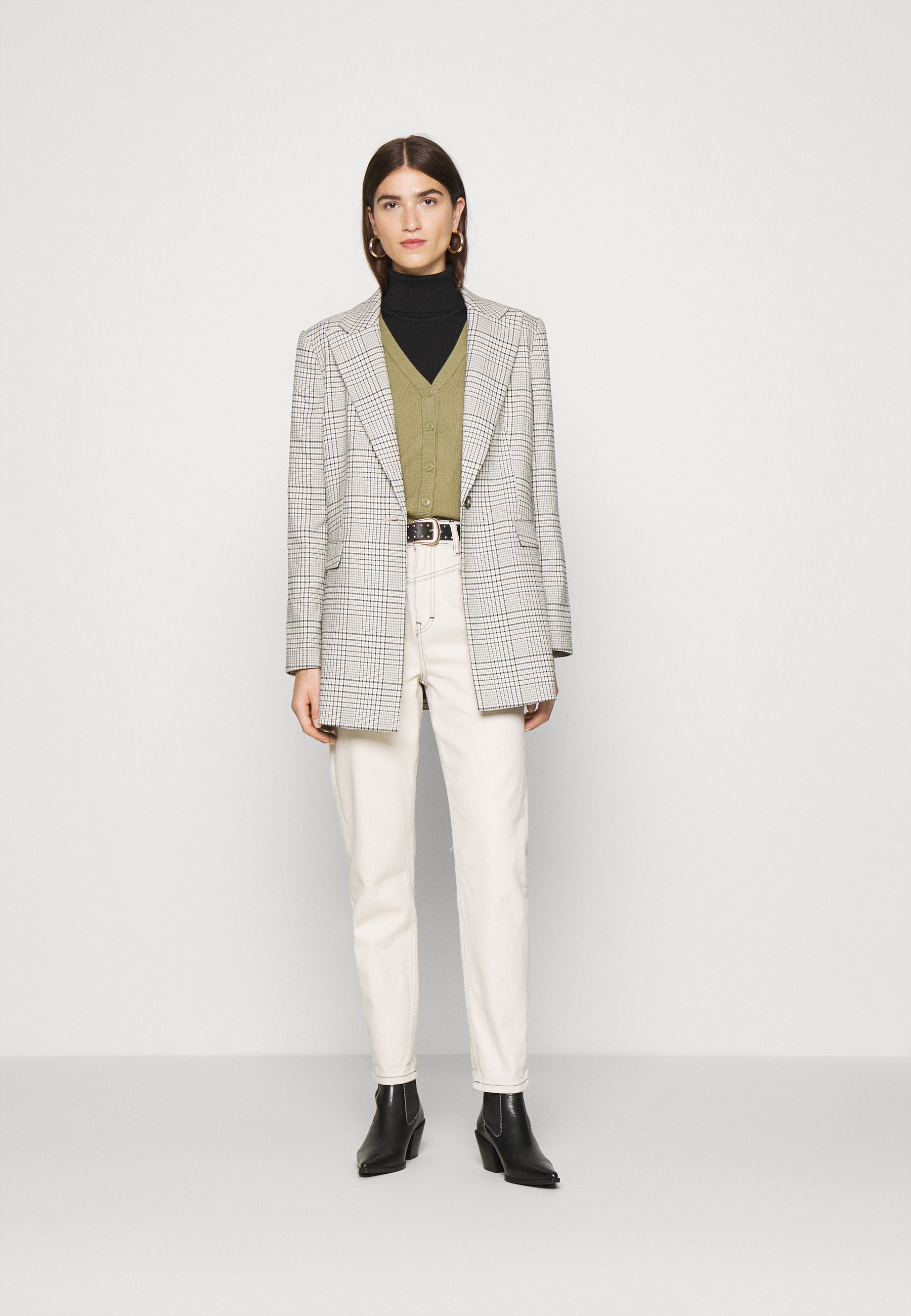 Modström EDDIE CARDIGAN Cardigan light khaki Zalando.no Modström EDDIE CARDIGAN - Cardigan - light khaki