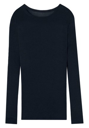 CREW NECK LONG SLEEVES - Pullover - intense blue
