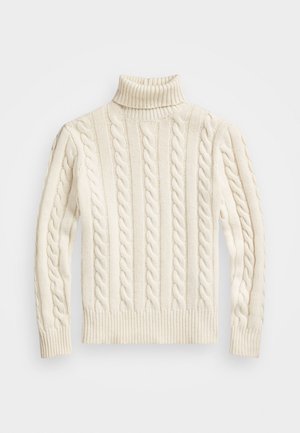 Polo Ralph Lauren CABLE-KNIT WOOL-CASHMERE JUMPER UNISEX - Jumper - andover cream