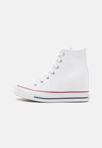 Converse - CHUCK TAYLOR ALL STAR INTERNAL WEDGE - Matalavartiset tennarit - white/red/navy Pienoiskuva 1