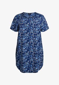 Unausgewählt, blue ditsy flower