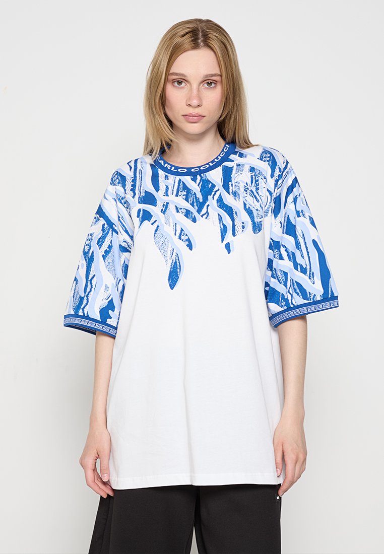 carlo colucci T-shirt print meerkleurig