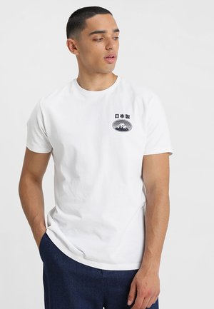 Edwin FUJI SAN - T-shirts med print - white