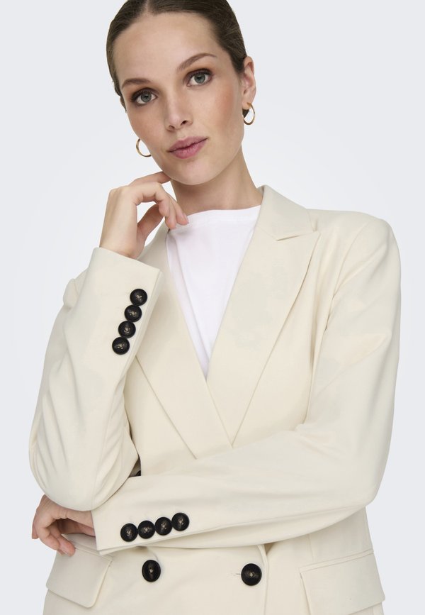 ONLCASEY LIFE DOUBLE  - Blazer - cloud dancer2