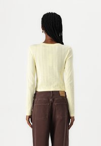 BDG Urban Outfitters LOVE CARDI - Kardigan - yellow