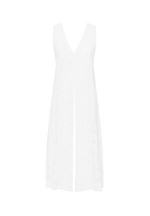 Polo Ralph Lauren, BUTTON FRONT MAXI DRESS - Strandaccessoire - white