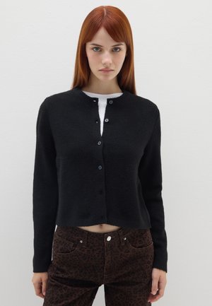 Chaqueta de punto - gunmetal