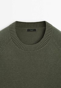 Massimo Dutti T-shirt - bas - khaki