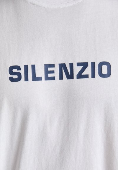 ASPESI SILENZIO - T-shirt imprimé - bianco