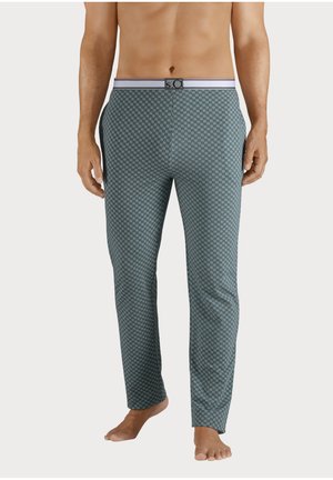 Nachtwäsche Hose - khaki bedruckt