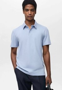 Mango Polokošeľa - light blue