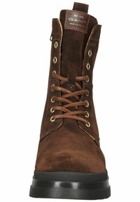 GANT Lace-up ankle boots - dark brown