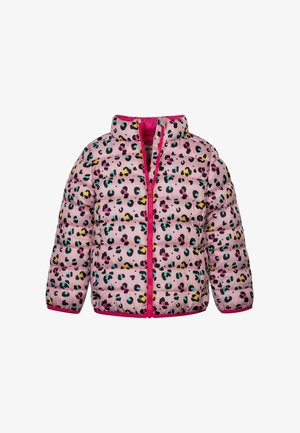 PRINTED FUNNEL NECK PUFFER - Winter jacket - light pink