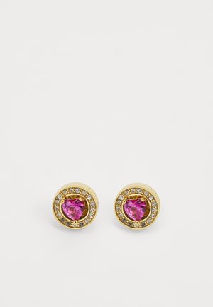 MAMA NON MAMA - Øreringe - yellow gold-coloured/fuchsia