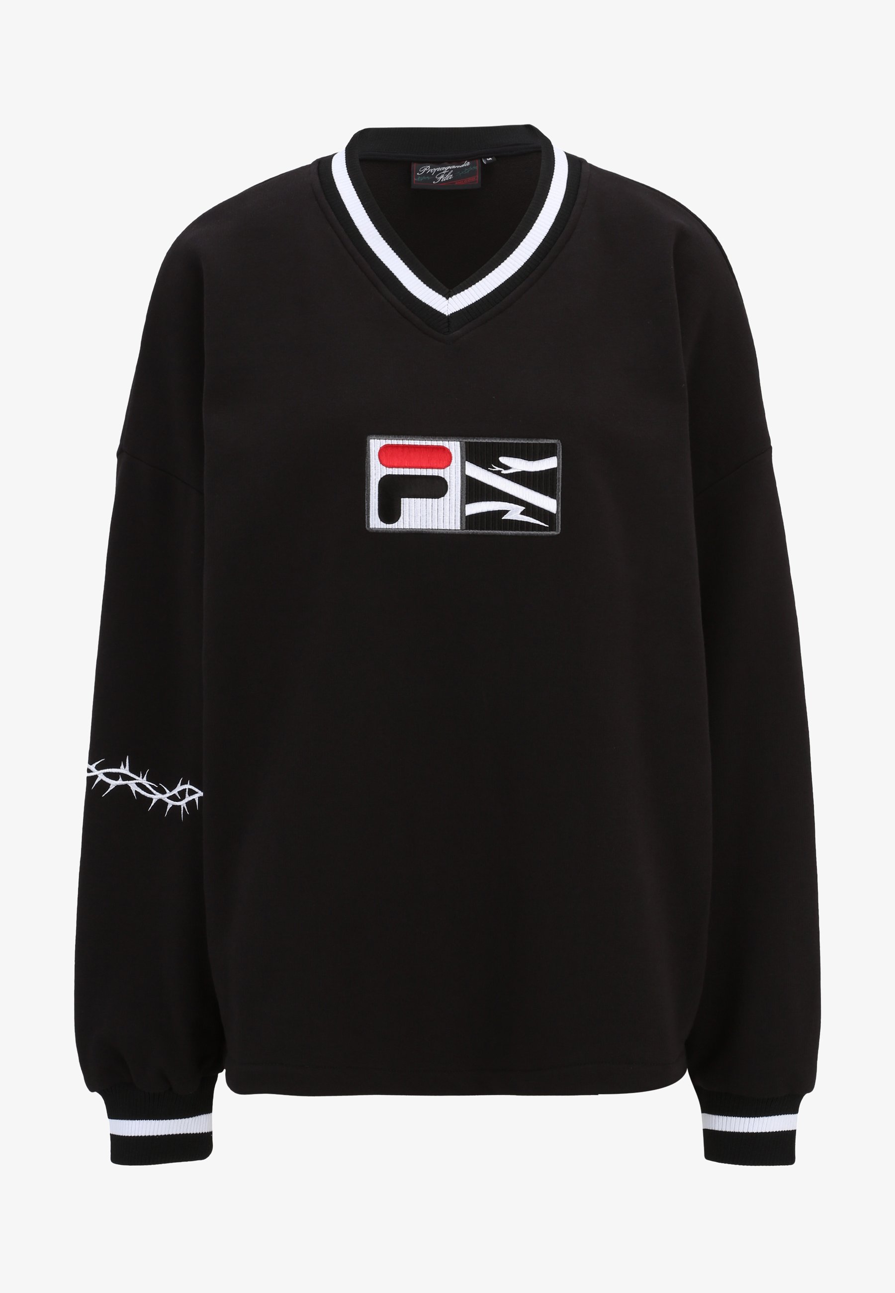 Fila V-NECK Sweatshirt black/noir - Main Image