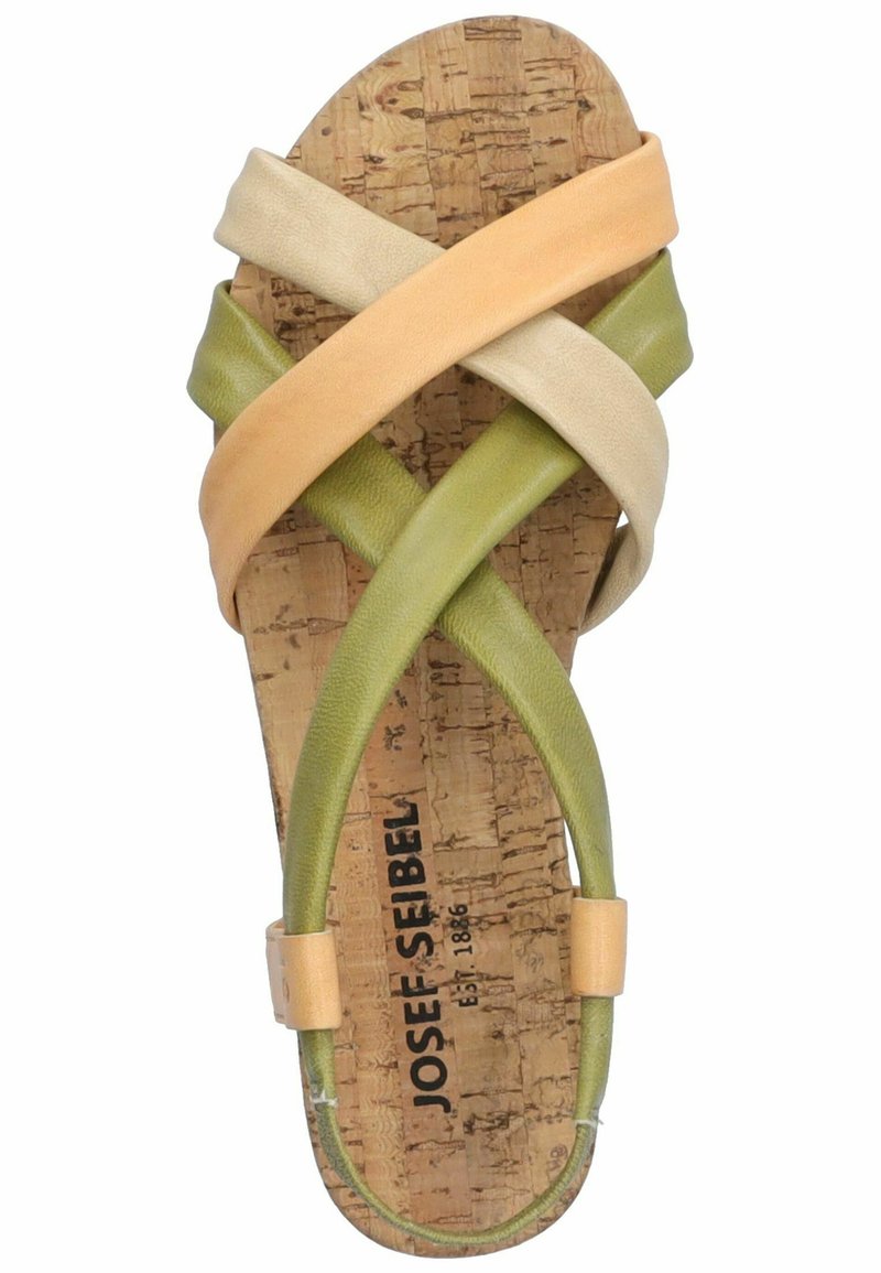 Damen Riemchensandalen | Josef Seibel Riemensandalette oliv multi/mehrfarbig - PU84187 Damen Riemchensandalen | Josef Seibel Riemensandalette oliv multi/mehrfarbig - PU84187
