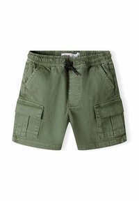 MINOTI - COMBAT - Jeansshort - khaki Miniatuurafbeelding 1