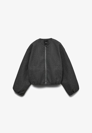 Vero Moda, VMCHLOE LS BOMBER JACKET NOOS - Veste mi-saison - dark grey melange