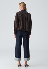 OPUS LANGARM - Camicia - coal blue