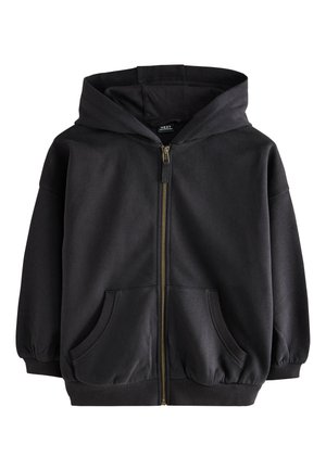 THROUGH  - Sweatjacke - black