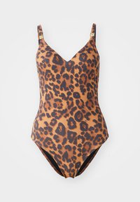 WIREFREE TRIANGLE SPACER SWIMSUIT - Maillot de bain - braun