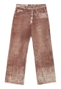Jeans relaxed fit - mittelrot