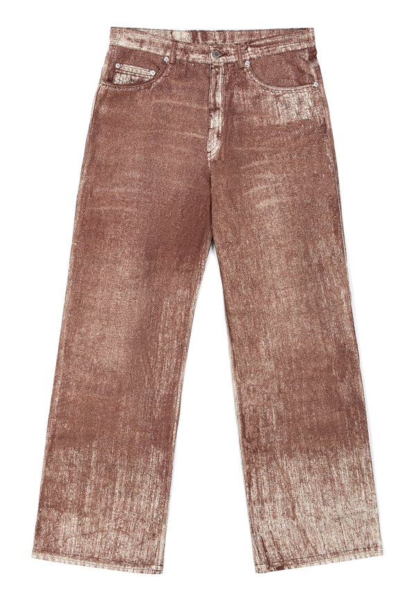 Relaxed fit jeans - mittelrot3