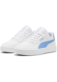 Puma CAVEN 2.0 UNISEX - Baskets basses - white-team light blue- black