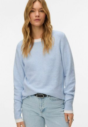 VMDOFFY O-NECK - Džemperis - brunnera blue