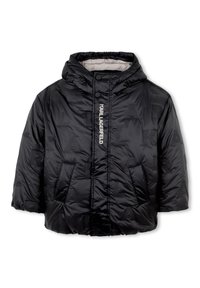 KARL LAGERFELD KIDS PUFFER JACKET - Žieminė striukė - black
