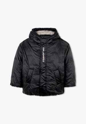 KARL LAGERFELD KIDS PUFFER JACKET - Winter jacket - black
