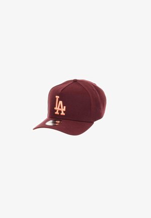 New Era LOS ANGELES DODGERS MLB 50TH ANNIVERSARY STADIUM SIDEPATCH 9FORTY A-FRAME SNAPBACK - Cap - weinrot