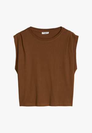 Marc O'Polo DENIM, Basic T-shirt - umbra brown