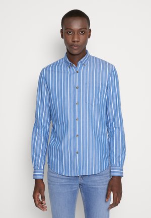 STRIPED LONG SLEEVE - Shirt - blue