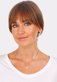 Elli SPARKLING HEART LOVE - MIT KRISTALLEN VON SWAROVSKI® - Halskæder - weiß