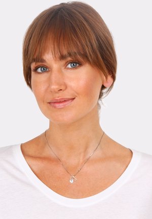 Elli SPARKLING HEART LOVE - MIT KRISTALLEN VON SWAROVSKI® - Halskæder - weiß