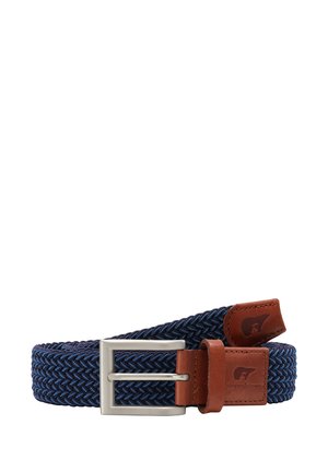 Gevlochten riem - blue