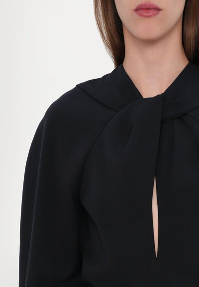Victoria Beckham TWIST DETAIL - Bluse - navy
